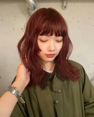 ロング 艶髪໒꒱/透明感 カラー🍀_そら🪽のヘアスタイル