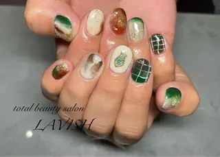 ネイル LAVISH nail salonのヘアスタイル