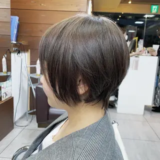 ショート カラー 似合わせ/前髪カット /店長   村上直也のヘアスタイル