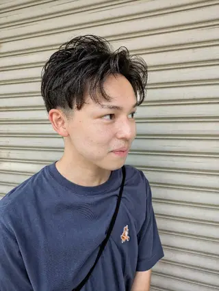 メンズ ショート emiwo石川町所属・増田 耀のヘアスタイル