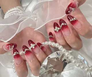 ネイル bijou nails 蓮のネイルデザイン