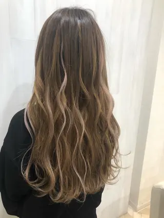 ロング 松永 夏のヘアスタイル