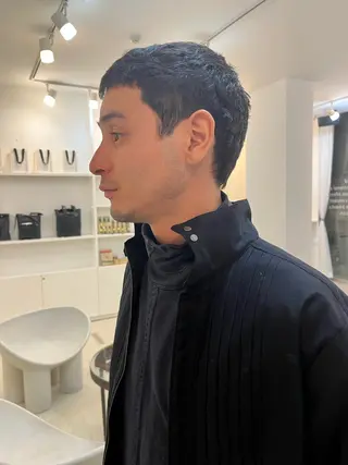 ショート メンズ ミヤギ リュウキのヘアスタイル