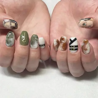 ネイル 東 千夏のネイルデザイン