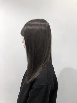セミロング カラー HACHI stylistのヘアスタイル
