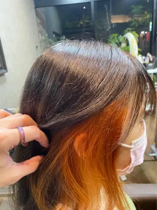 カラー ♣︎Rikitake Yasu ✂︎のヘアスタイル