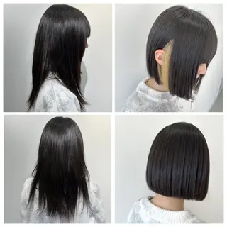 ミディアム 中島 剛のヘアスタイル