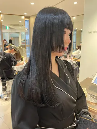 ロング カラー ヘアアレンジ stylist ◎RUKI.のヘアスタイル