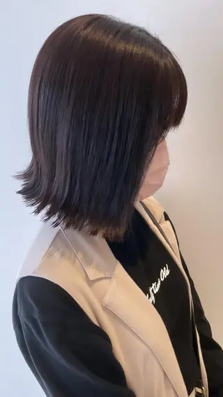 ミディアム カラー 🦋うる艶透明感ヘア 今井達也のヘアスタイル