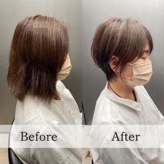 ショート 松尾 祐輝のヘアスタイル