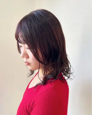 ミディアム カラー 鈴木 拓海のヘアスタイル