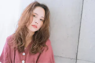 セミロング パーマ 大人可愛いHair ❤︎Ayakoのヘアスタイル
