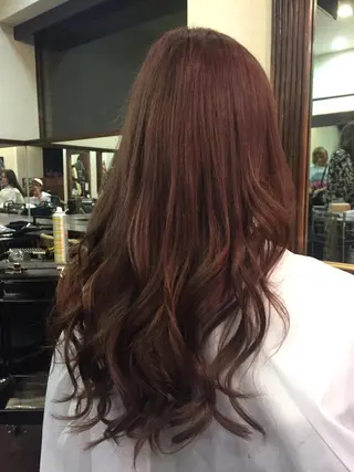 ミディアム セミロング ロング カラー ミニモお気に入り数 No.1宍戸雄弥のヘアスタイル