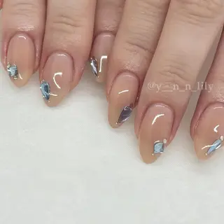 ネイル 新宿代々木/ちゅるん キレイめ/miriのネイルデザイン