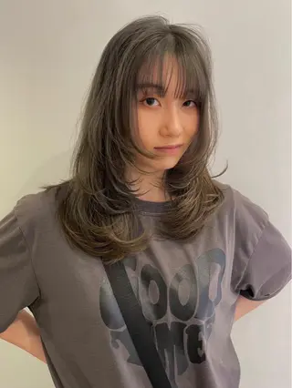 ミディアム カットモデル募集中 新潟万代/こたろ🐯のヘアスタイル