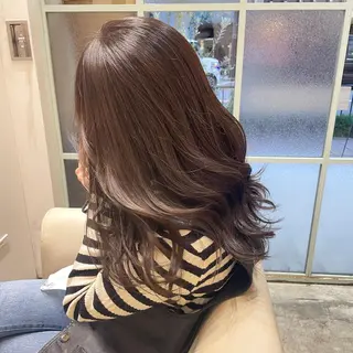 ロング カラー 【完全個室】髪質改善 暖色カラー/山崎唯奈のヘアスタイル