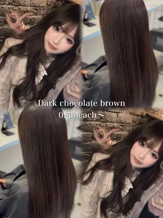 ロング カラー ヘアアレンジ えびけん/色落ちまで 可愛い♥️のヘアスタイル