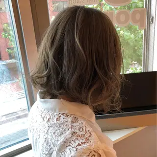 ミディアム 佐藤 真也のヘアスタイル