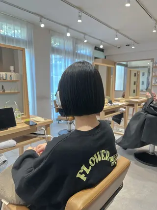 ショート カラー 🌱加藤　胡太郎 /艶髪ストレート🌱のヘアスタイル