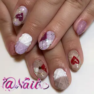 ネイル 小尾 栞のネイルデザイン