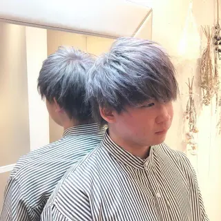ショート カラー メンズ 千葉 恭兵のヘアスタイル