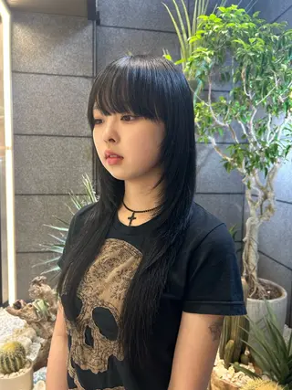 ロング カラー 🦋sana🦋 似合わせカット✁のヘアスタイル