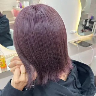 ショート カラー Rio🎀ブリーチ なし透明感♡顔周り♡のヘアスタイル