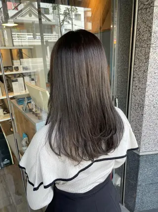 ミディアム 山本 陸央のヘアスタイル