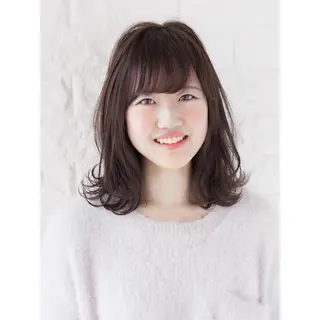 ミディアム カラー 髪質改善特化KIZU /艶髪研究（京都）のヘアスタイル