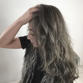 ロング MORISAKI ✂︎縮毛矯正のヘアスタイル