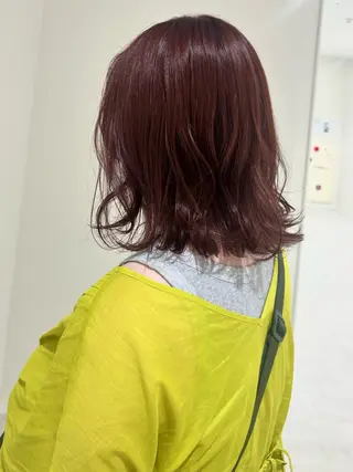 ミディアム 👔ボブ﹨髪質改善 ストレート🩳ももかのヘアスタイル
