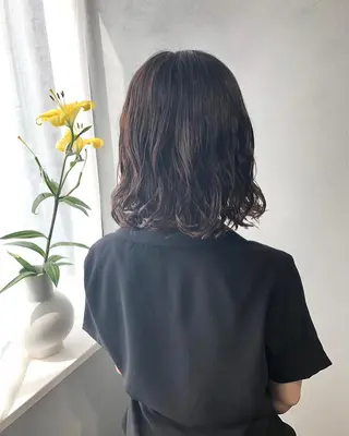 パーマ ボブパーマコテ巻き風 パーマNo1深江秀平のヘアスタイル