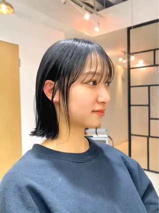 ショート カラー 安永 涼のヘアスタイル