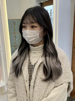 ロング 吉村 憂々のヘアスタイル