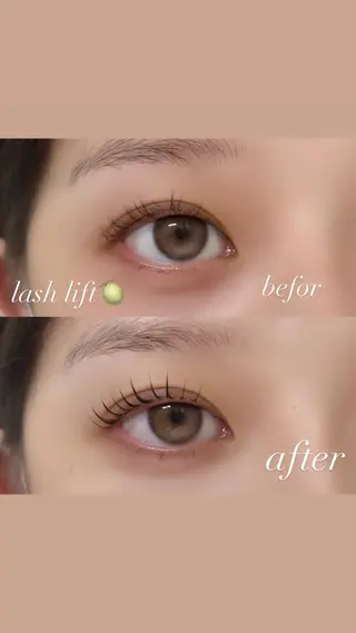 マツエク・マツパ 束感まつ毛nasu marina🎀の眉毛・アイブロウイメージ