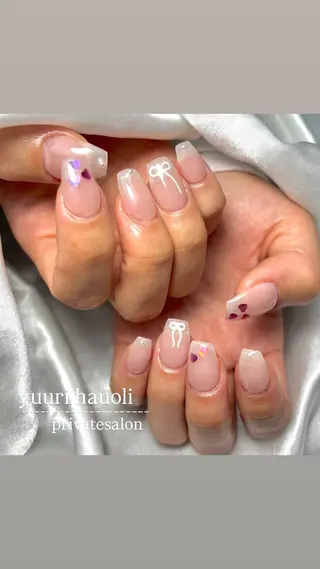 ネイル ハイビスカス ネイルサロンのネイルデザイン