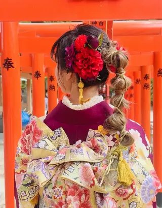 ヘアアレンジ Pivoine ヘアメイクピボワンヌのヘアスタイル