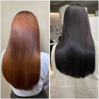 ロング カラー 京谷 日向のヘアスタイル