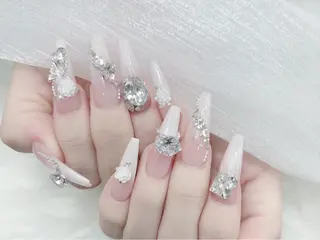 ネイル MoMoA Nail ネイル長さ出し専門店のネイルデザイン