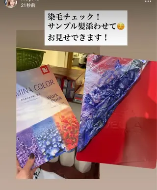 白髪✖️ツヤカラー 🌈kei【荻窪】のヘアスタイル