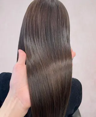 ロング 縮毛矯正/髪質改善 コヤマのヘアスタイル