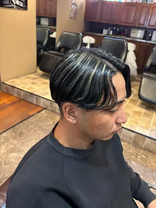 ミディアム カラー メンズ 💈LGC💈 SANAのヘアスタイル