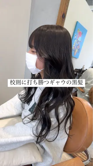 ロング カラー オスズ 🎀´-のヘアスタイル