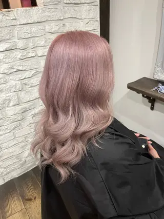カラー バレイヤージュ 宮本宗嵩のヘアスタイル