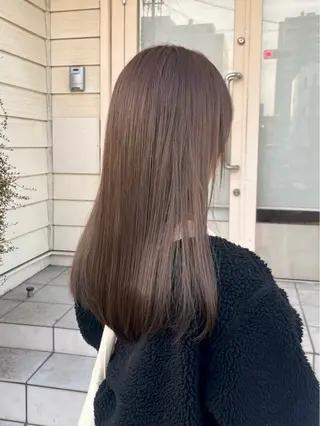 ロング カラー 🎀透明感カラー🎀 稲垣至恩🎀のヘアスタイル