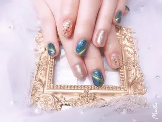 ネイル マジック ミラーのネイルデザイン