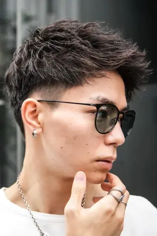 メンズ ショート メンズスタイル 歩夢のヘアスタイル