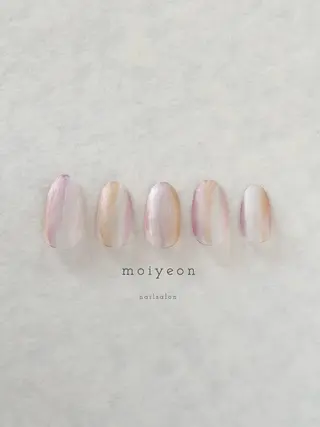 ネイル moiyeon🕊️ ｲﾁｶﾜｻｷｺのネイルデザイン