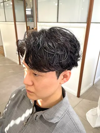 パーマ メンズ 笹井 逸希/メンズ韓国ヘアのヘアスタイル
