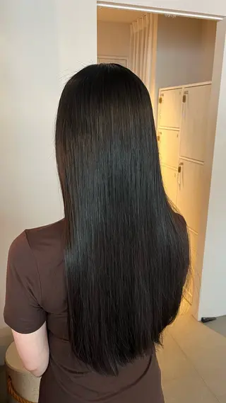 ロング パーマ 久保田 群青のヘアスタイル